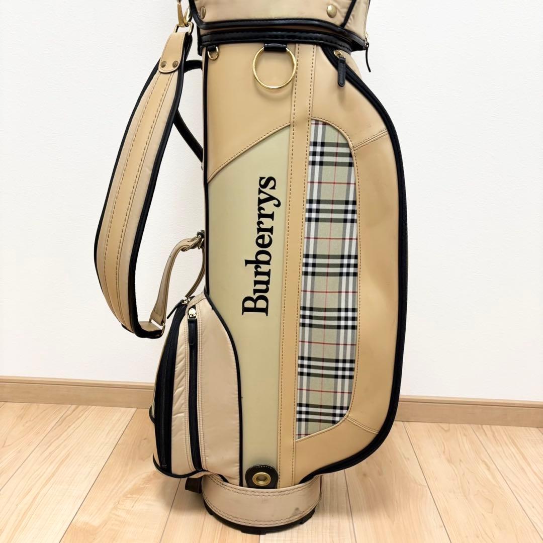 BURBERRYS バーバリー キャディバッグ ゴルフバッグ カート式