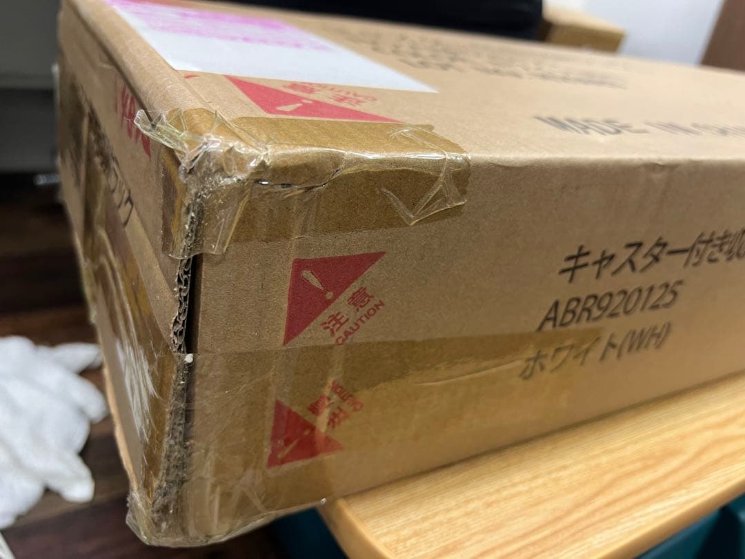 サイドワゴン キャスター付き ファイルワゴン 3段 ラック