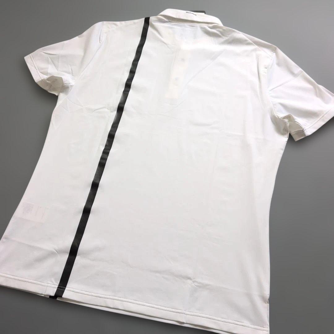 【未使用タグ付き】大きいサイズ！テーラーメイドゴルフ　半袖ポロシャツ　白　O