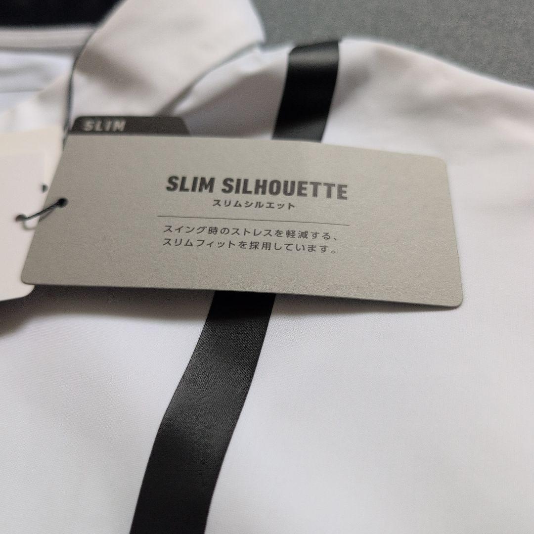 【未使用タグ付き】大きいサイズ！テーラーメイドゴルフ　半袖ポロシャツ　白　O