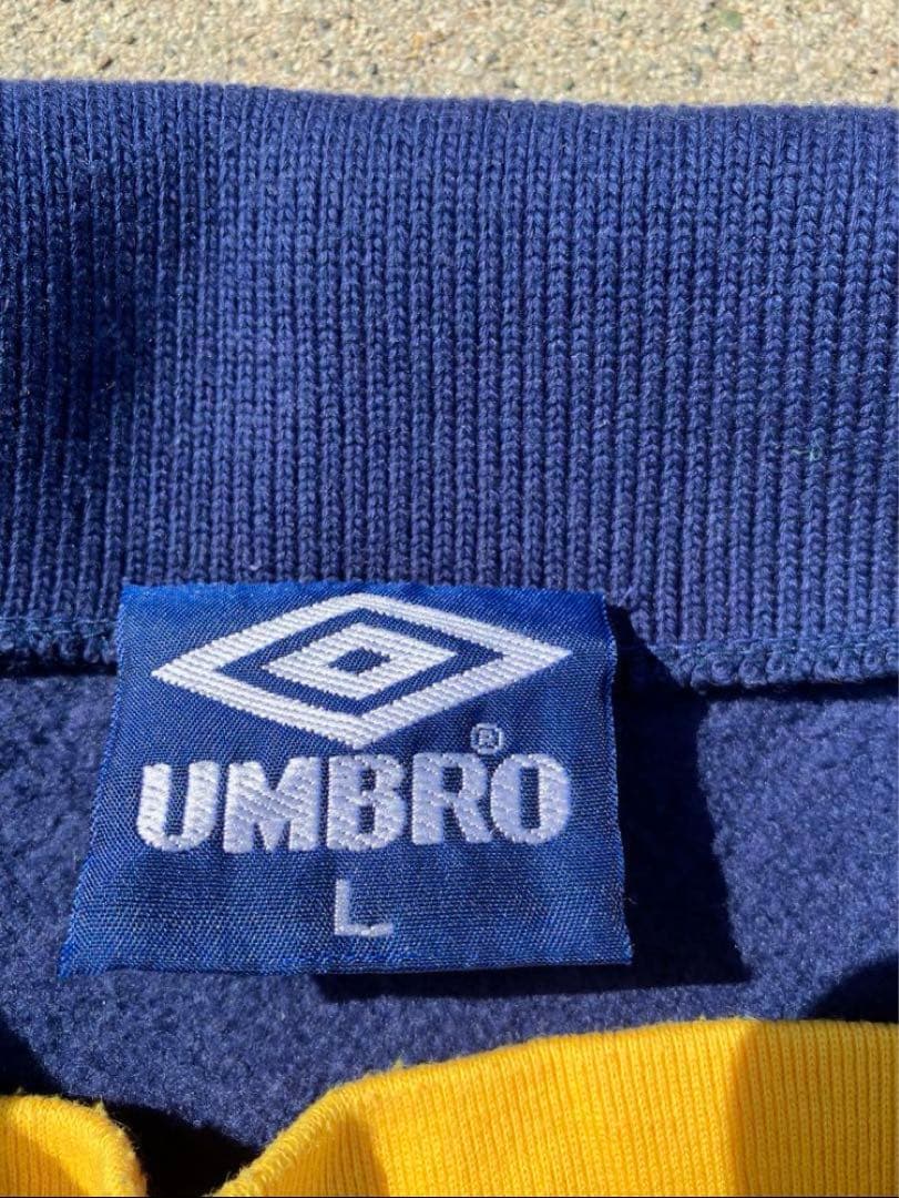 【入手困難】アンブロxスコットランド代表 ドリルトップ プルオーバー ビンテージ