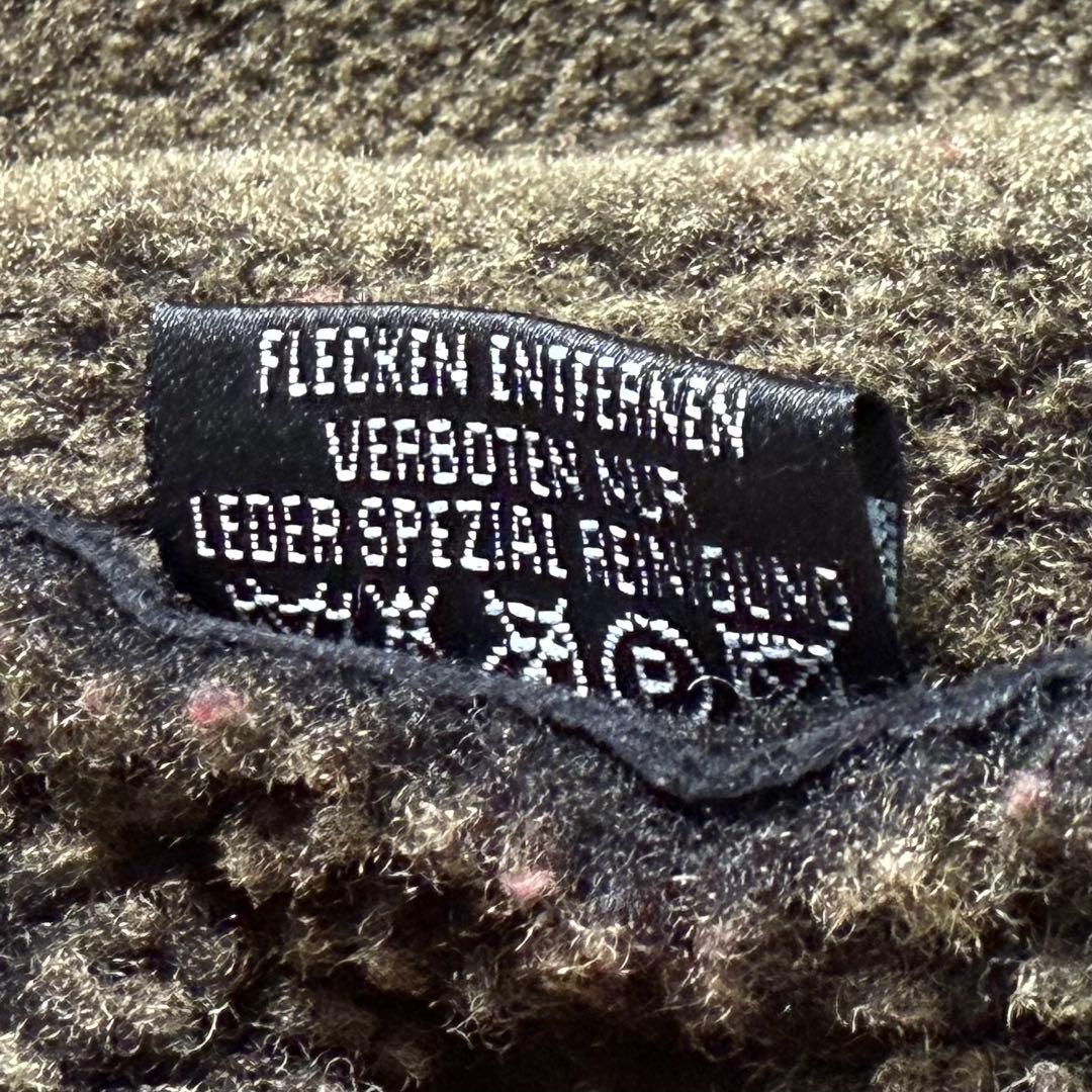 極上 肉厚 リアルムートン コート チャコールブラック 羊革 本革