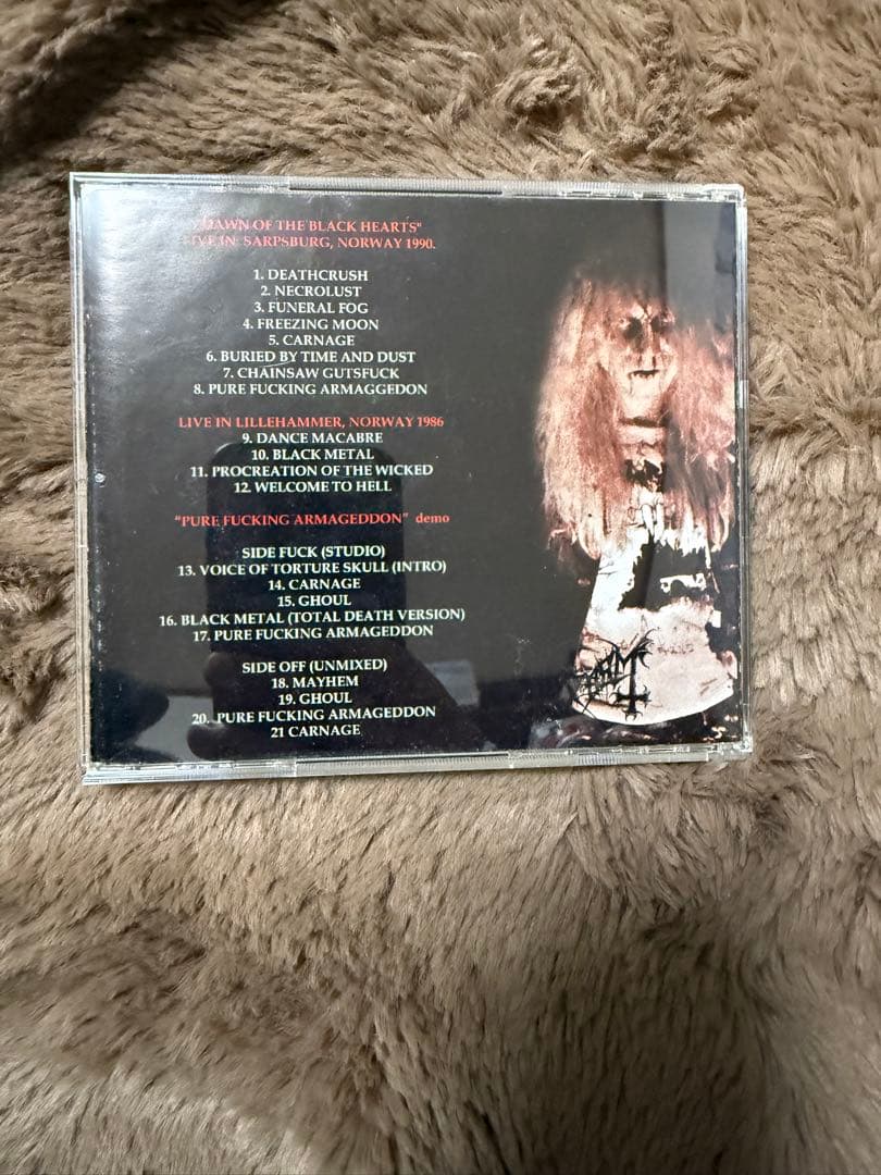 洋楽 Mayhem - The Dawn of the Black Hearts