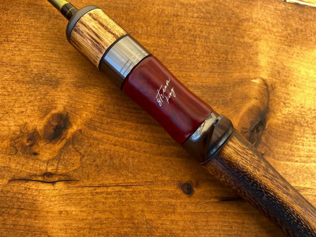 トラウトロッド　5ft ベイトロッド　山女魚　岩魚　ウッドグリップ　渓流釣り