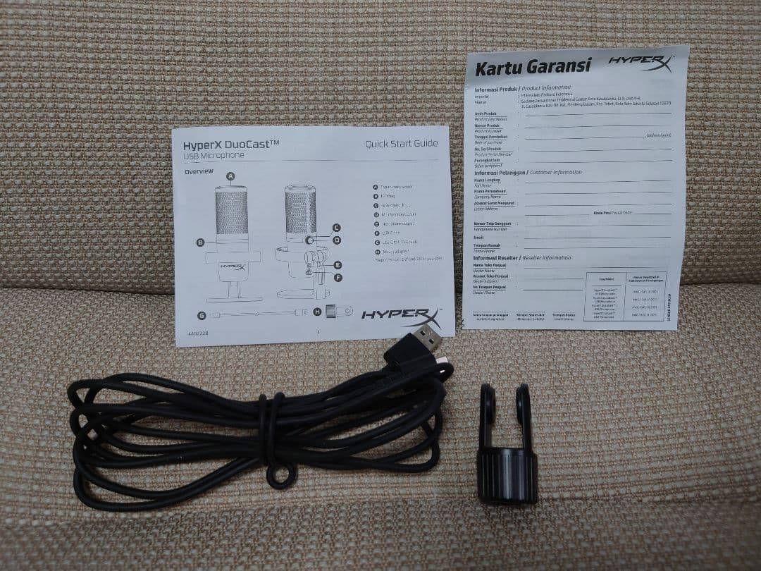 HyperX DuoCast USBマイク