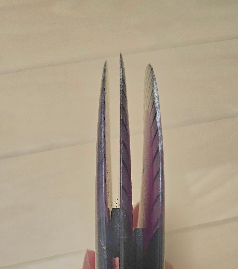 【週末値下げ価格】FCS II REACTOR サーフボードフィン 3枚セット