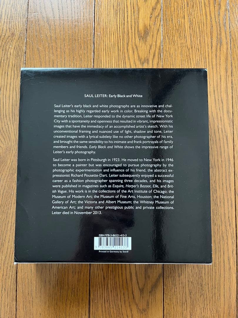 アート・デザイン・音楽 Saul Leiter / Early Black and White