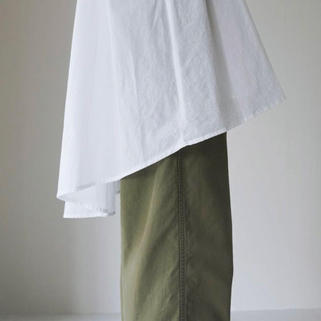 【完売品✨】mizuiro ind ピンタックパフスリーブシャツ ホワイト