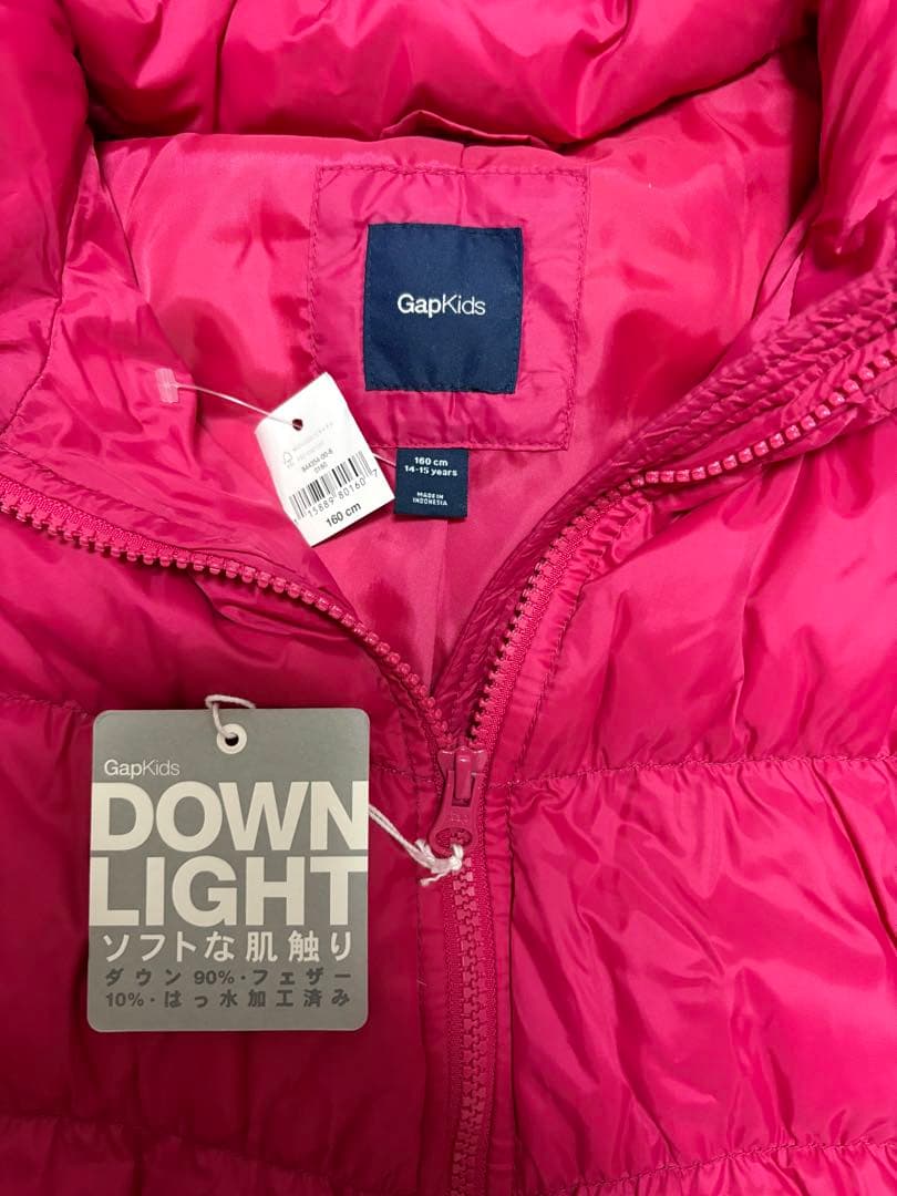 新品‼️GAP ファーダウンベスト y2k 平成ギャル
