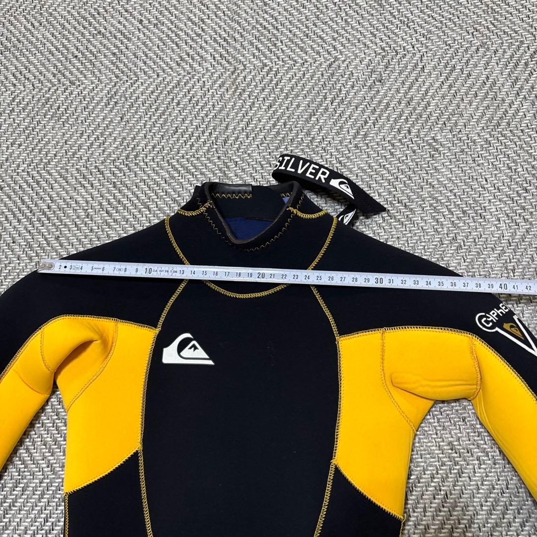 【美品】QUIKSILVER キッズ ウェットスーツ フルスーツ 110cm相当