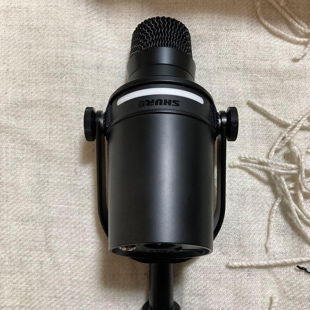 配信機器・PA機器・レコーディング機器 SHURE MV7+ PODCAST MICROPHONE