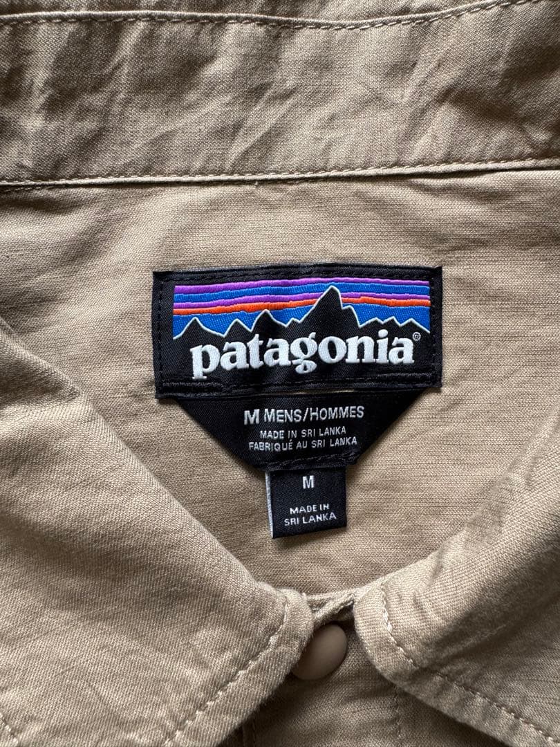 ★一回使用程度の美品★パタゴニア　シャツ　ジャケット　オーバーサイズ　茶系
