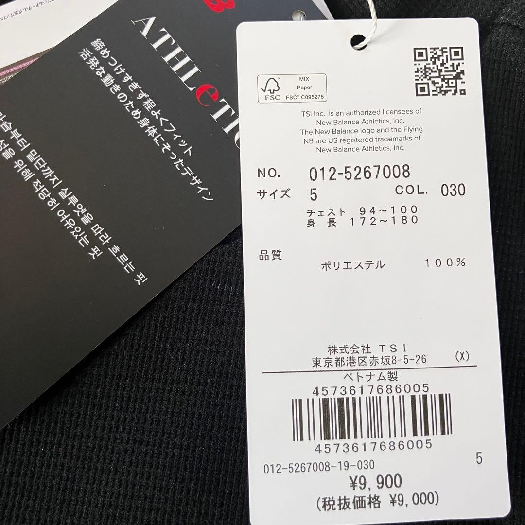 【新品L】ニューバランスゴルフ 2025年モデル　モックネック シャツ 5
