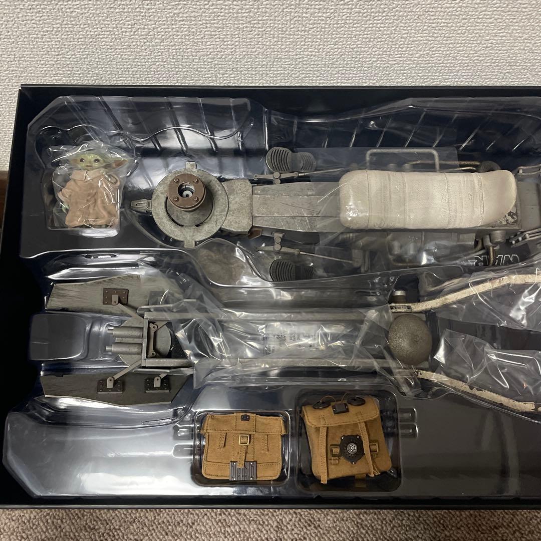 【美品】 『マンダロリアン』　スウープ・バイク　グローグー付　ビークル