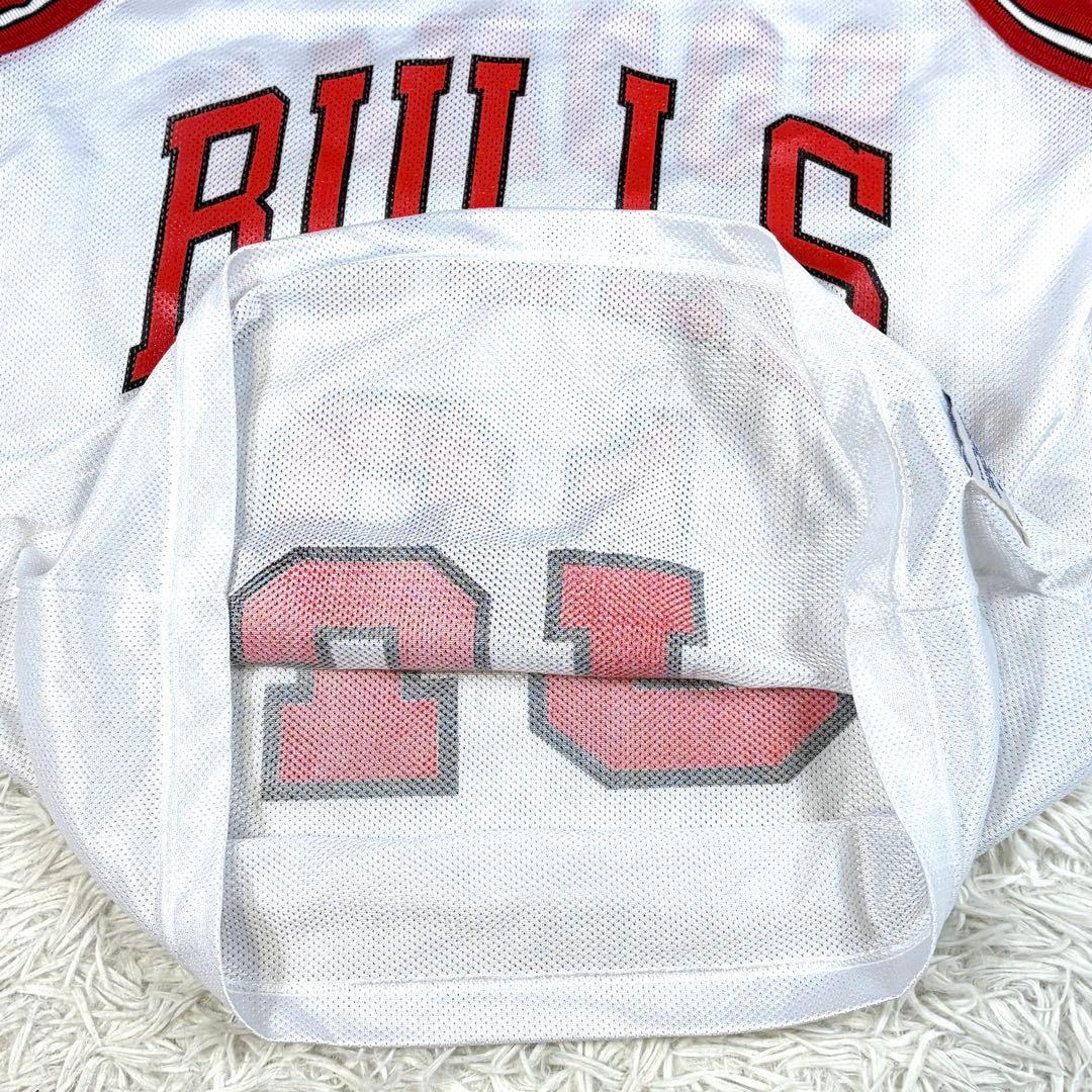 90s USA製 チャンピオン シカゴブルズ ロッドマン ユニフォーム 40 白