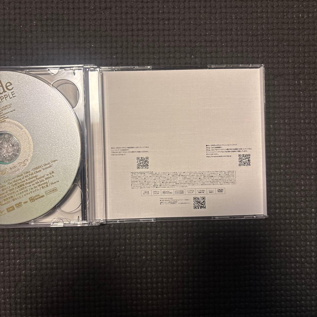 Mrs.GREEN APPLE Attitude 初回限定盤