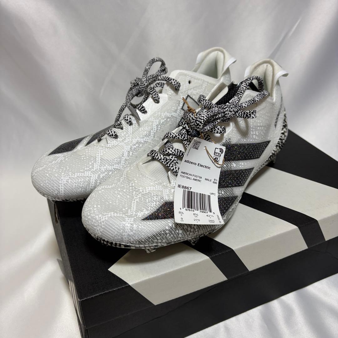 Adizero Electric II Cleats　White　27.0　F