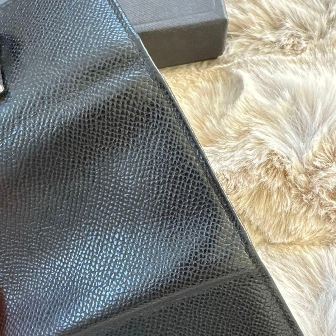 BVLGARI ブルガリ 黒 ブラック レザー 6連キーケース