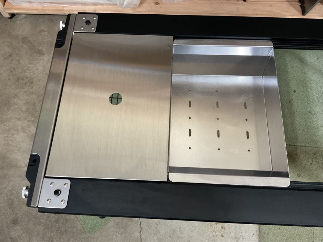 メッシュトレー 深型 ・ステンレス ボックス・リッドトレー スノーピーク