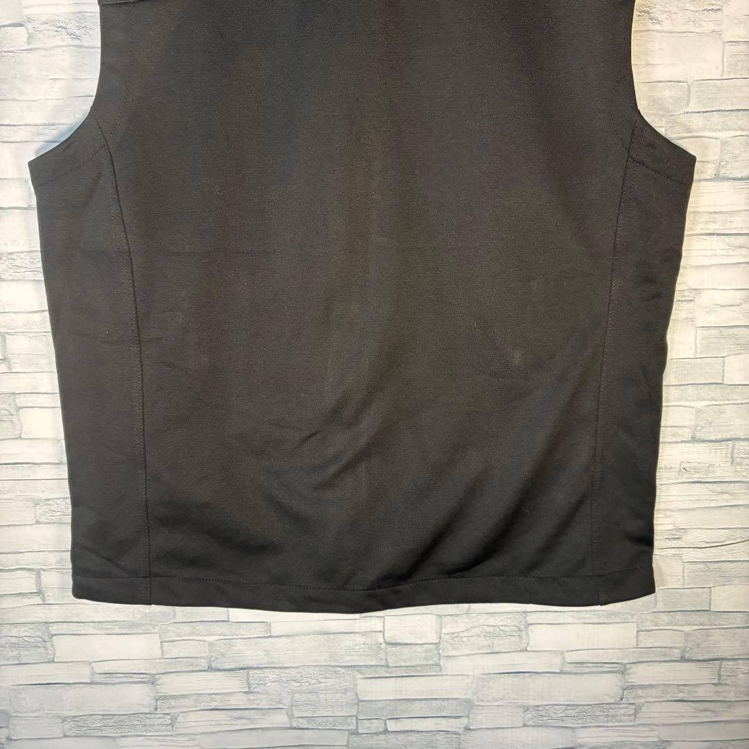 【デッドストック】ノースフェイスソフトシェルベストL 企業モノドローPRISMA