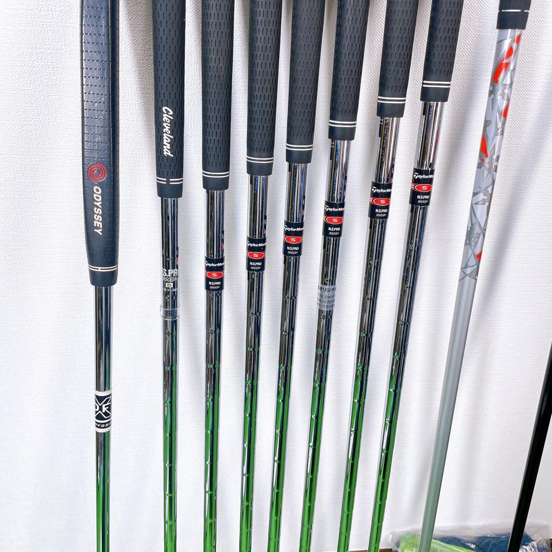 バック新品　テーラーメイド　M4 XR メンズ　ゴルフ　クラブセット　硬さS