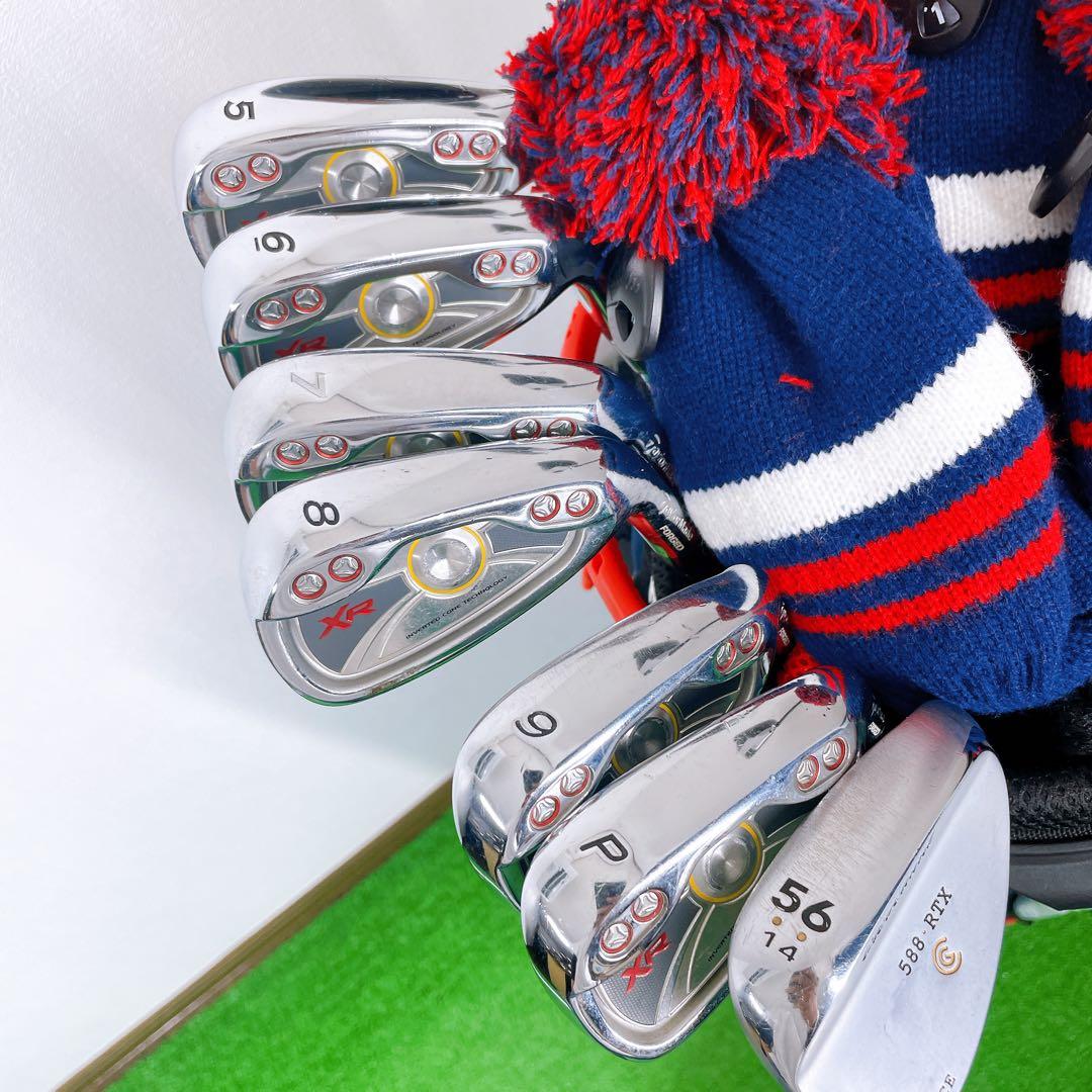 バック新品　テーラーメイド　M4 XR メンズ　ゴルフ　クラブセット　硬さS