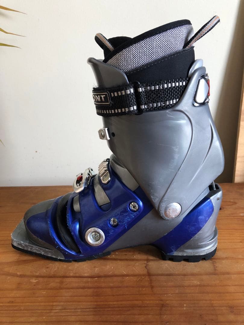 ガルモント シナジー　テレマークブーツ　25.5センチ 75mm規格