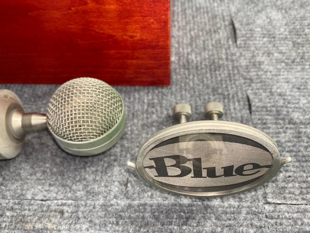 BLUE Baby bottle コンデンサーマイク ポップガード付き