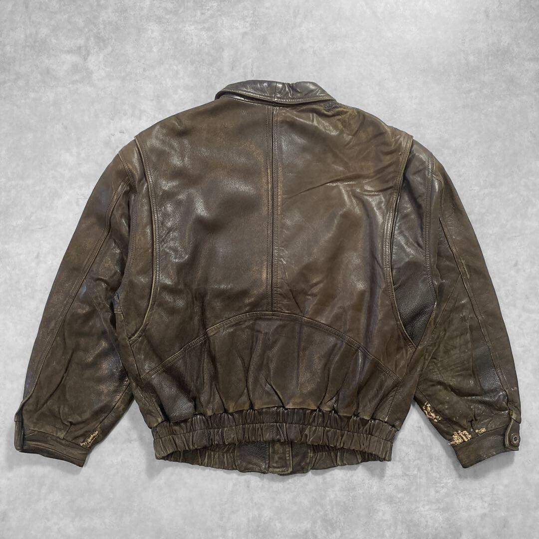 Chota様 イタリア製 vitage 本革 レザー A-2 フライトジャケット