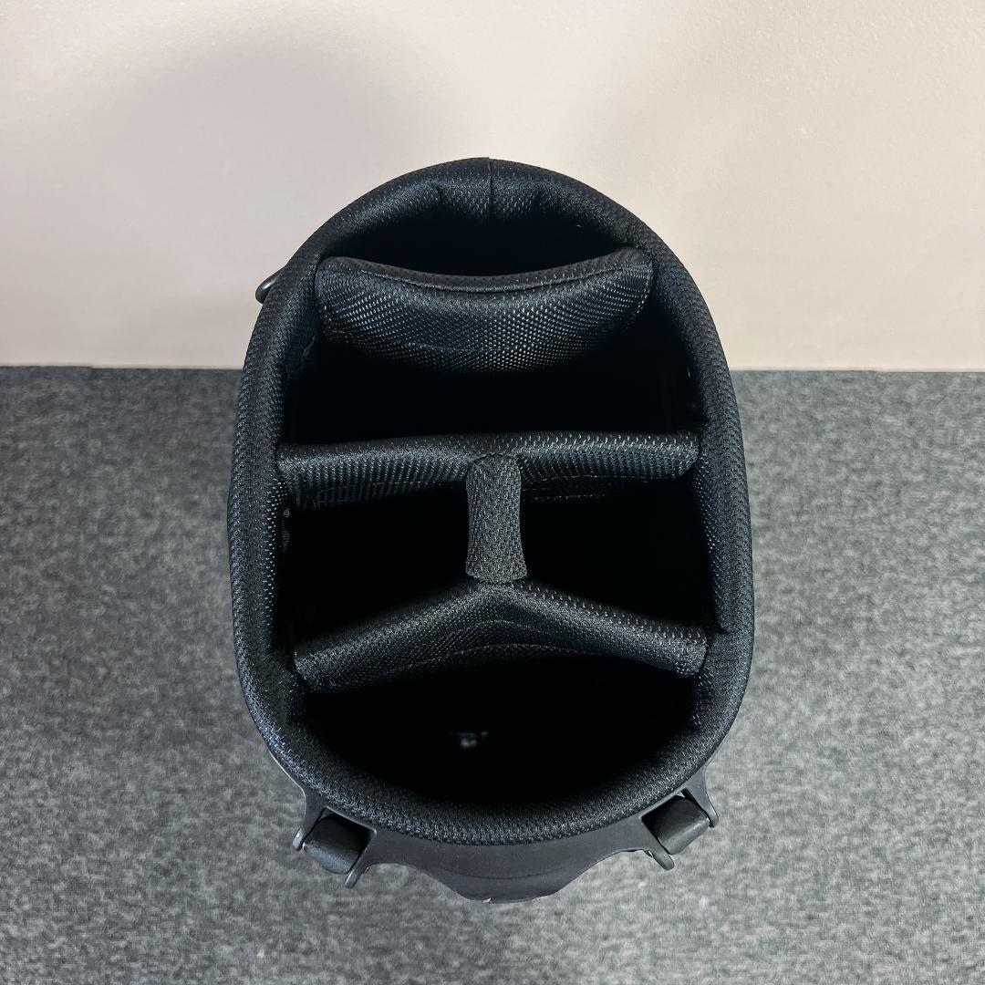 【美品】NIKE キャディバッグ GF3011 ブラック　5口