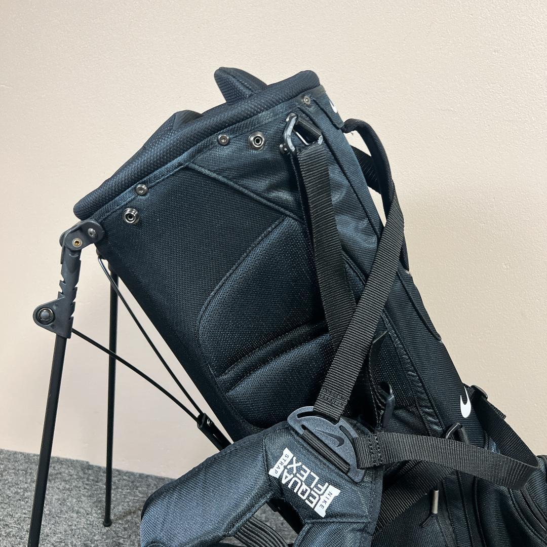 【美品】NIKE キャディバッグ GF3011 ブラック　5口