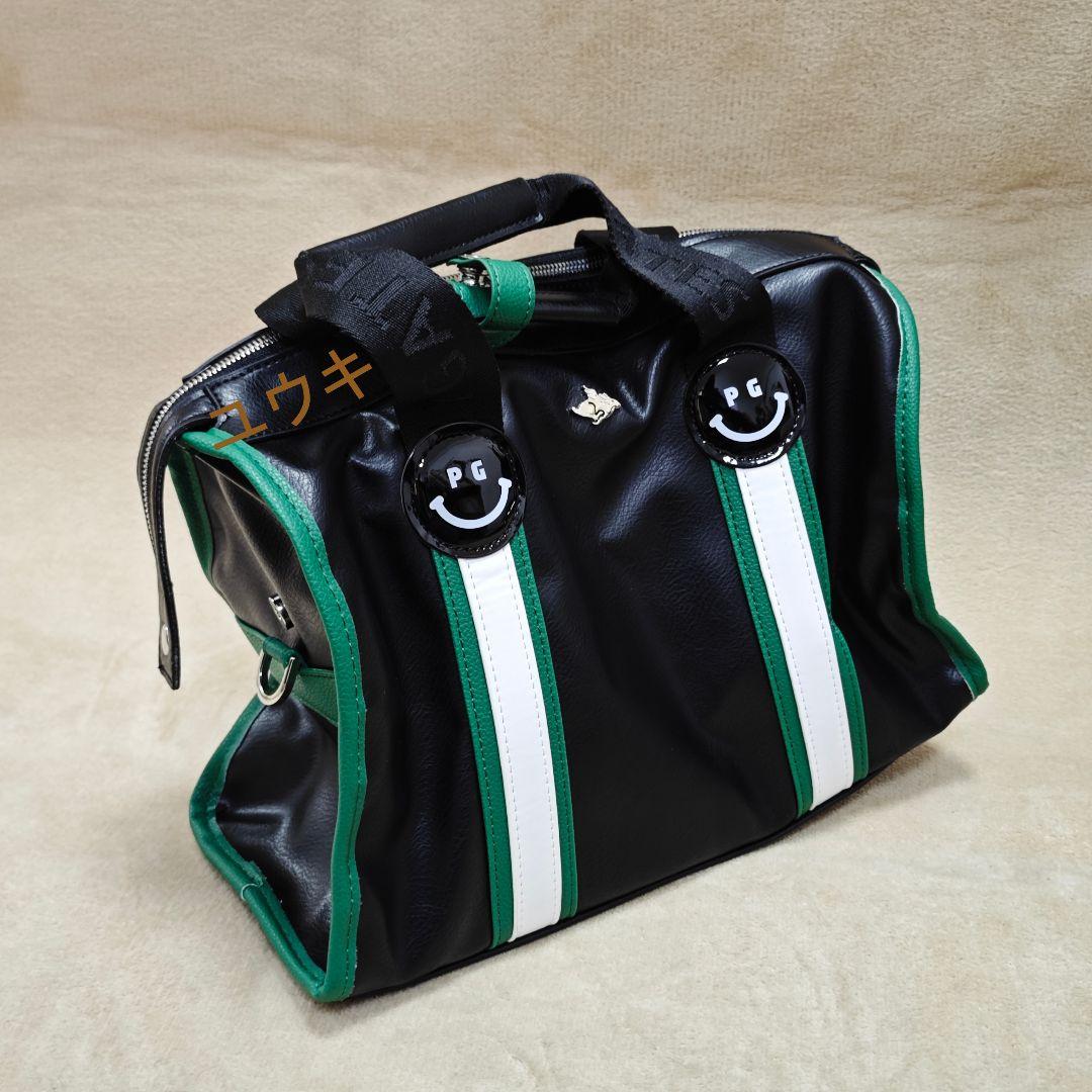 こ*ん様 PEARLY GATES ブラック グリーン トートバッグ ゴルフ
