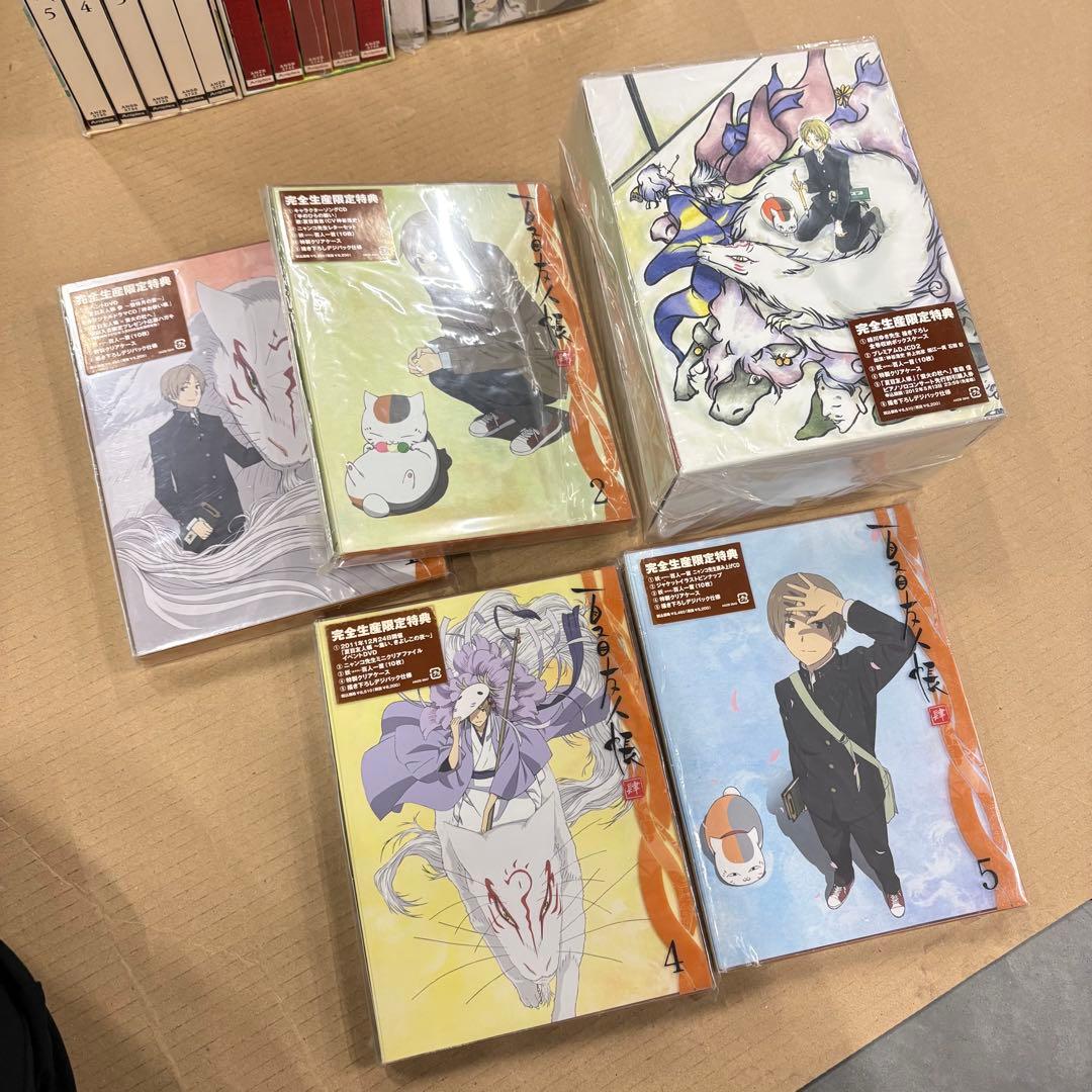 夏目友人帳 DVD BOX セット アニプレックス 続 夏目友人帳 参 肆