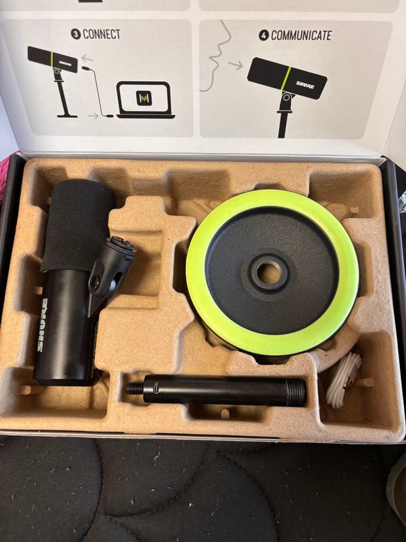 ヘッドホン SHURE MV6 USB Gaming Microphone