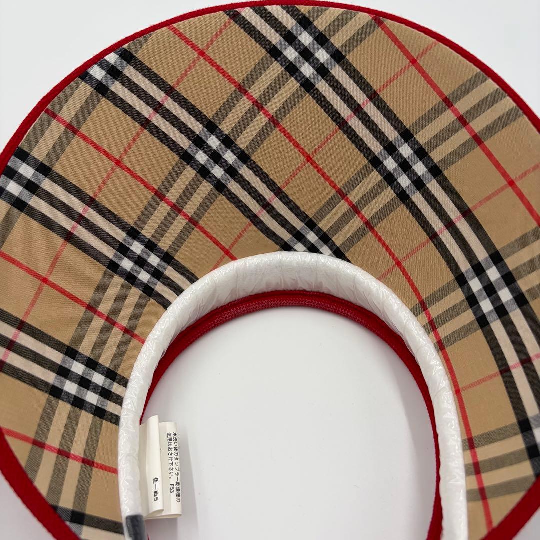 【BURBERRY GOLF】サンバイザー ゴルフウェア 刺繍 三陽商会 希少