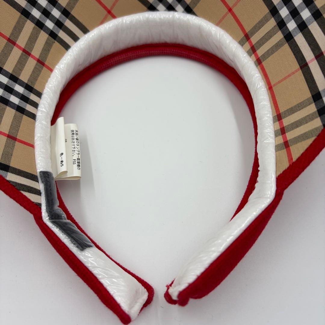 【BURBERRY GOLF】サンバイザー ゴルフウェア 刺繍 三陽商会 希少