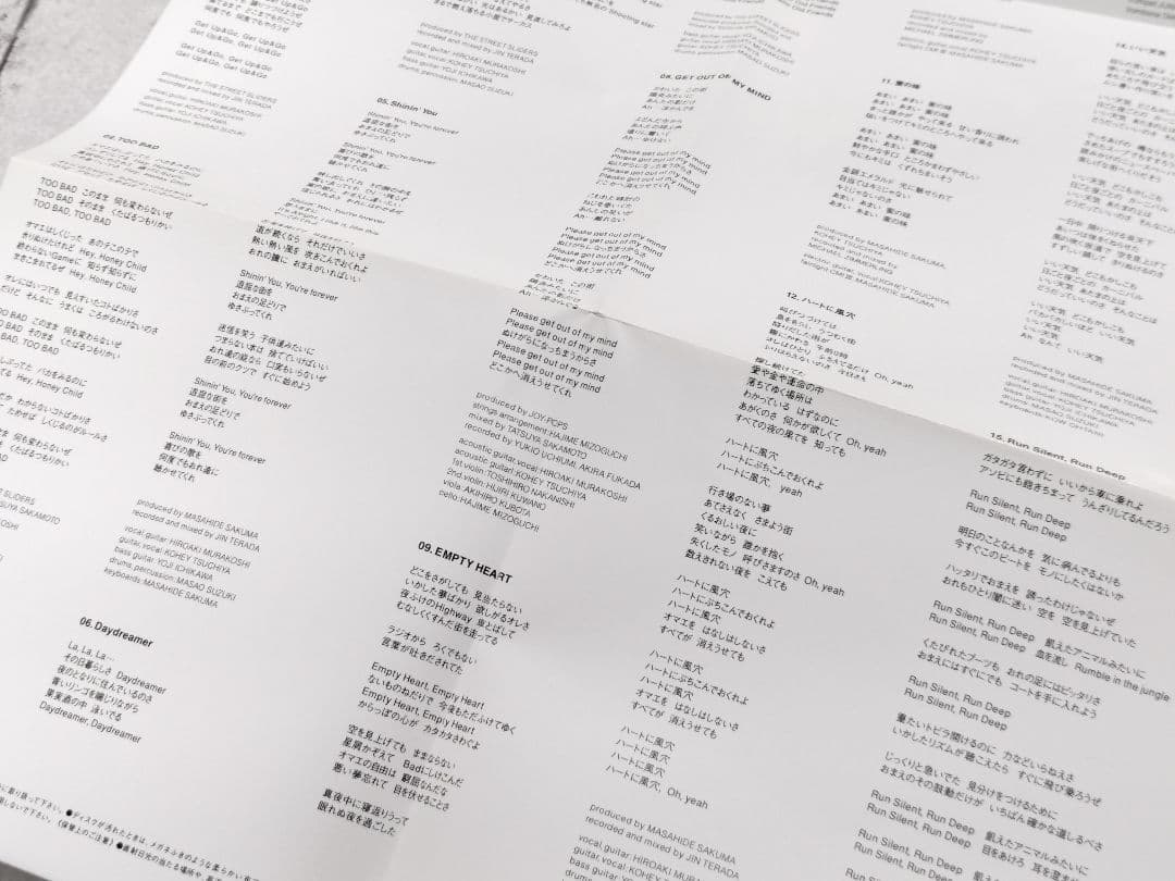 希少 ストリート・スライダーズ CD 5枚セット 紙ジャケ