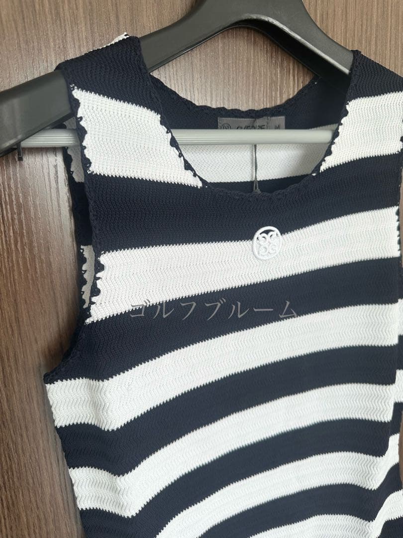 ☆新作☆新品未使用G/FOREジーフォア　ストライプニットドレス　sizeS