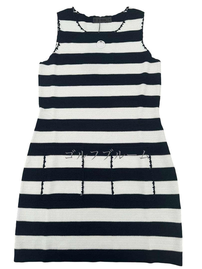 ☆新作☆新品未使用G/FOREジーフォア　ストライプニットドレス　sizeS