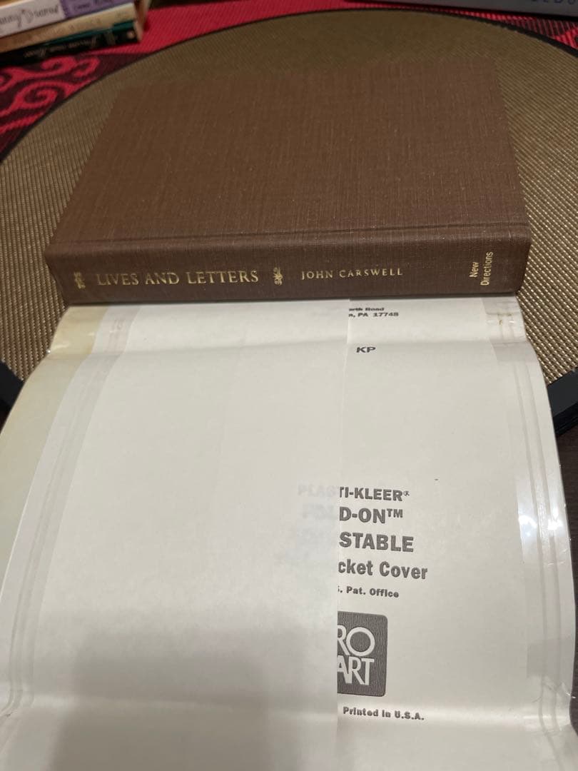 洋書 Lives and Letters by John Carswell