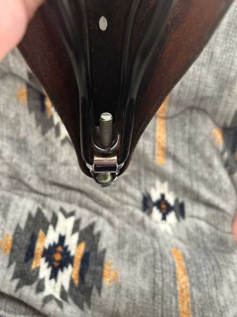 BROOKS B67 ブラウンレザーサドル スプリング付き