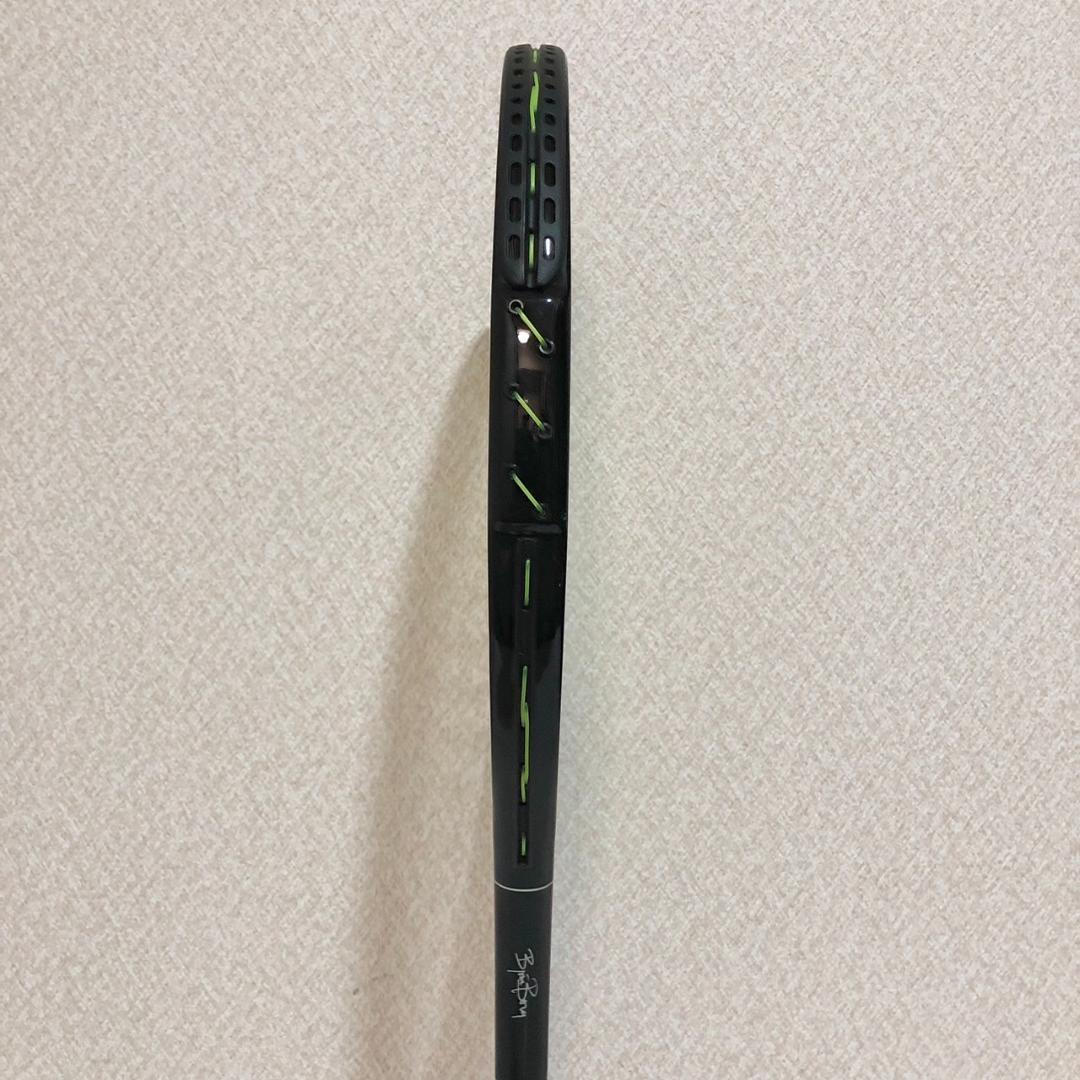 【美品】 Björn Borg サイン入 ブラックラケット ケース付