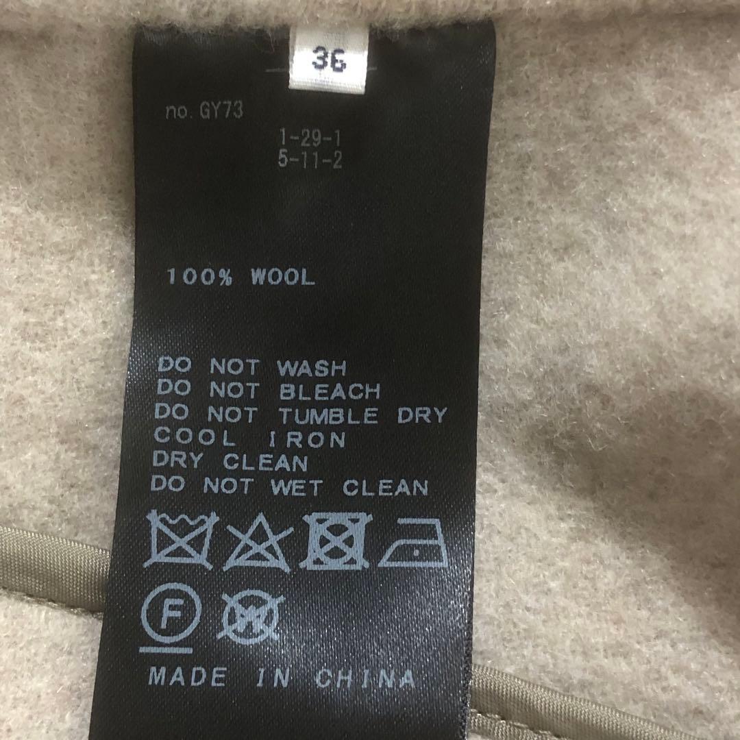 美品 イエナ MANTECO PUREダブルフェイスショートコート