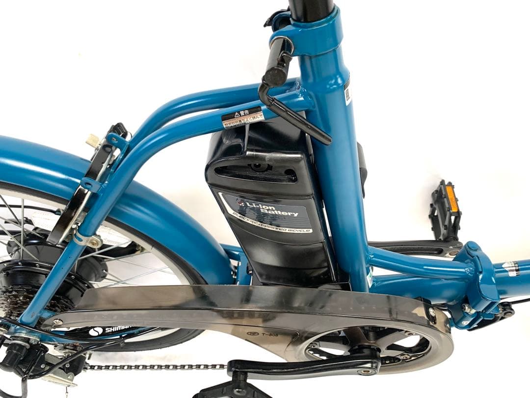 【即乘】送料無料e-Drip 折り畳み電動アシスト自転車 6速 20インチ