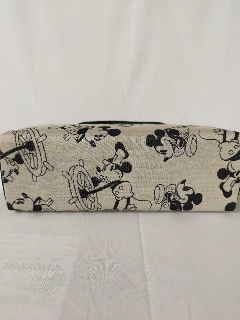 売約済み　和装バッグ ミッキーマウス ヴィンテージ柄 宝尽くし地紋 着物バッグ