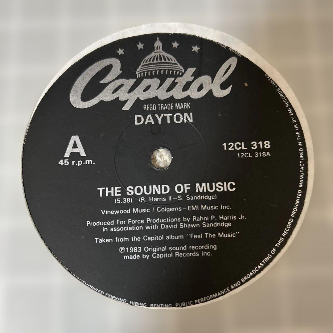 DAYTON THE SOUND OF MUSIC 12 インチレコード