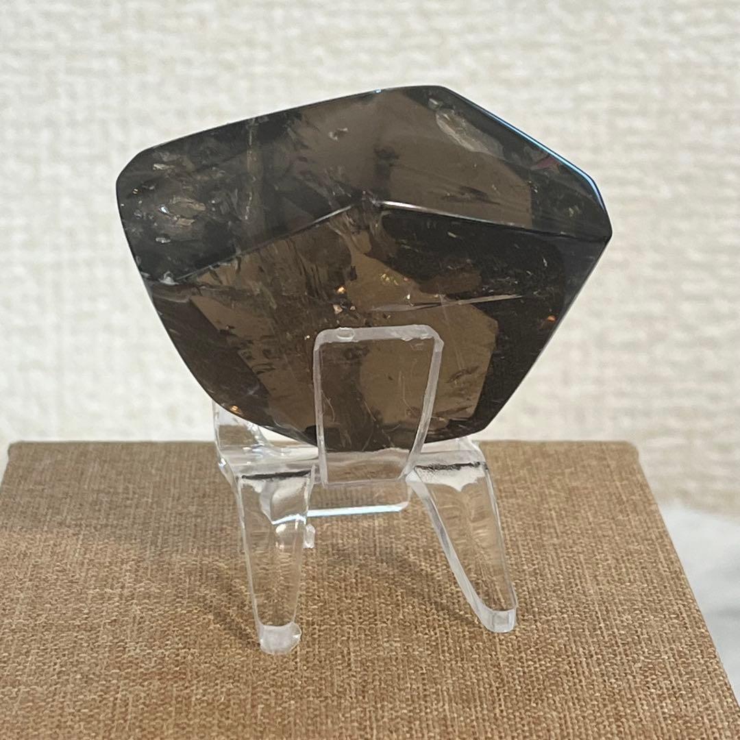 【天然石】スモーキー(ゼウス)シトリンクォーツ　専用箱付き 89.5g