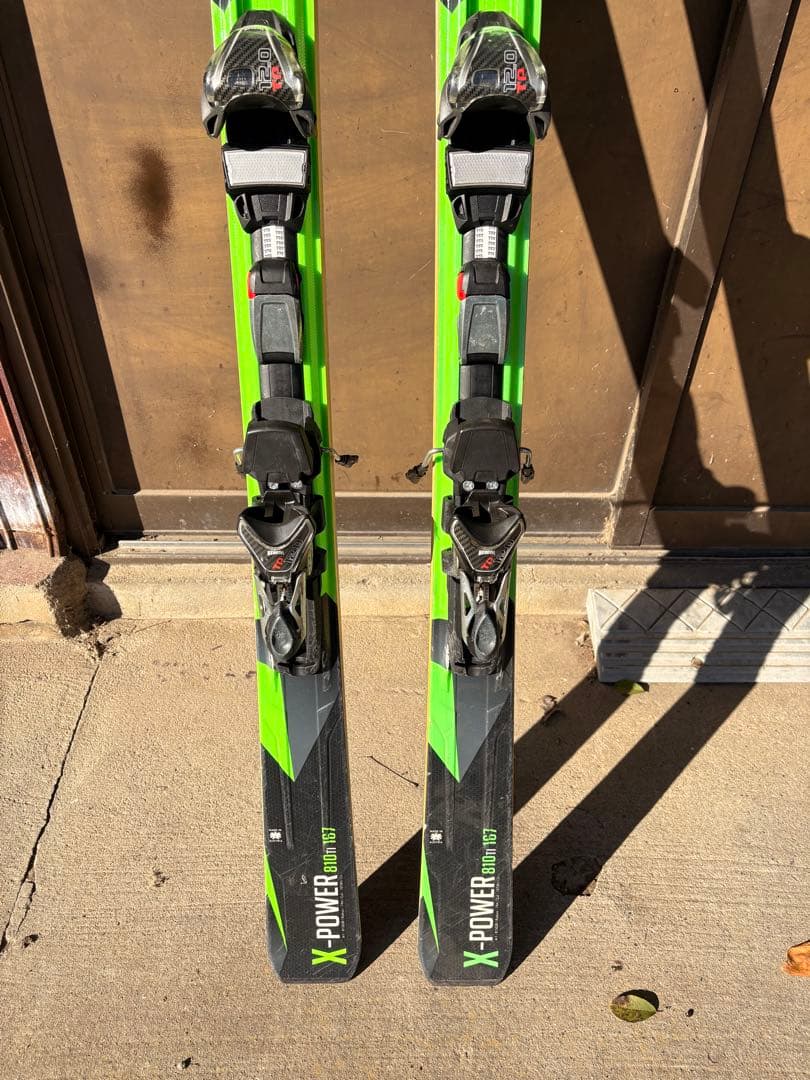 スキー blizzard x-power 810ti 167cm
