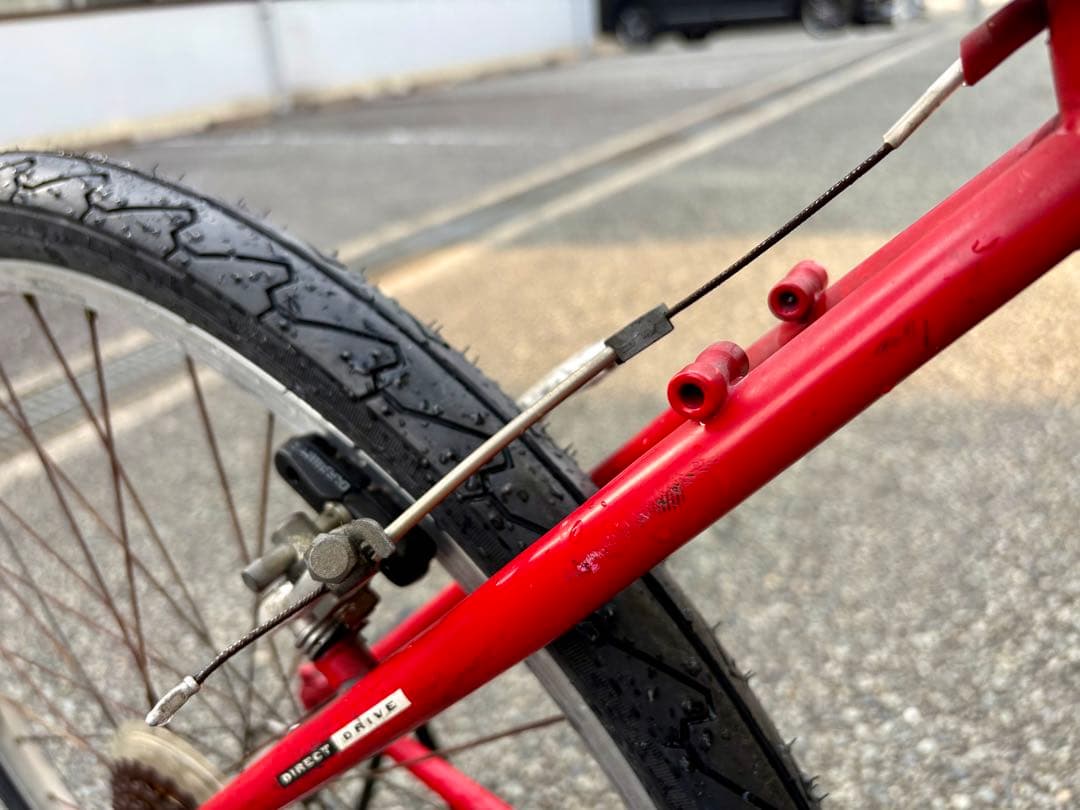 ビンテージクロモリMTB スペシャライズドOLD MTB タイヤ前後新品 難あり