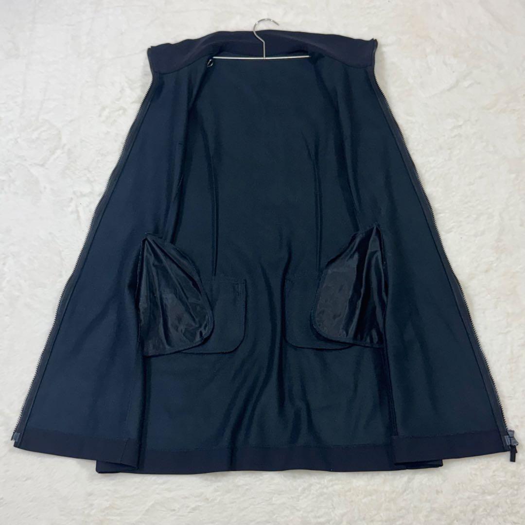 バーバリーゴルフ ジップワンピース 黒 M サイズ2